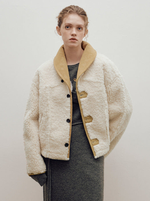 [raive] Reversible Mustang Jacket in Beige VM4WM011-91