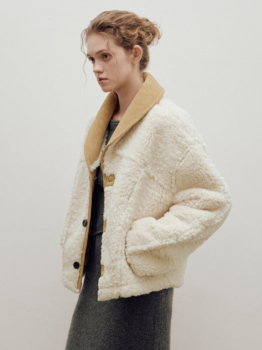 [raive] Reversible Mustang Jacket in Beige VM4WM011-91