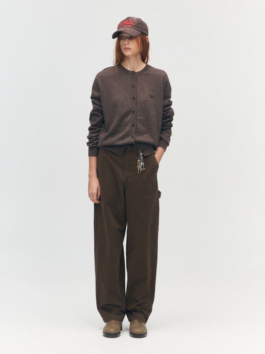Margesherwood Washed Work Curve Pants khaki