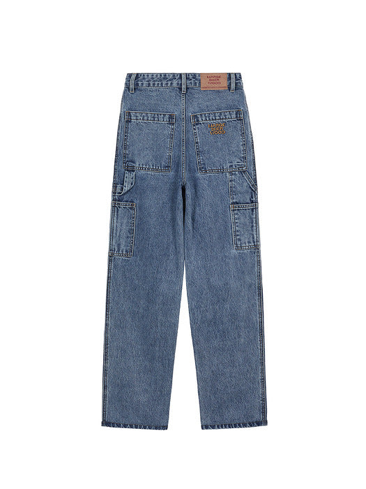 Margesherwood Work Wide Leg Jeans blue