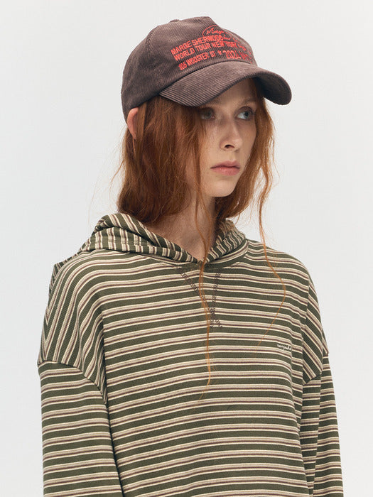 Margesherwood Corduroy New York Ballcap brown