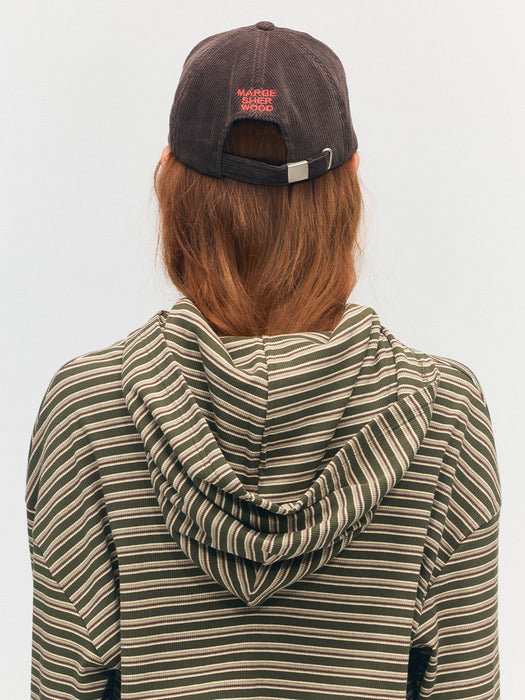 Margesherwood Corduroy New York Ballcap brown