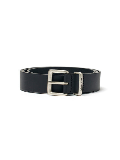 VINTAGE LEATHER BELT IN BLACK