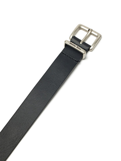 VINTAGE LEATHER BELT IN BLACK