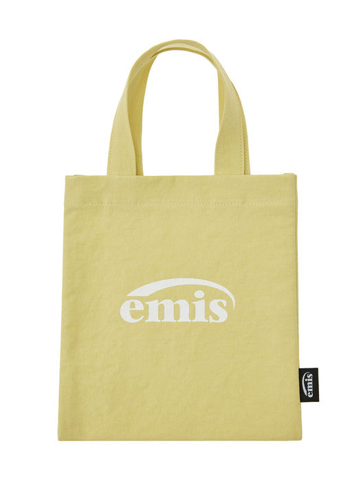 [emis] MINI COTTON ECO BAG-MUSTARD
