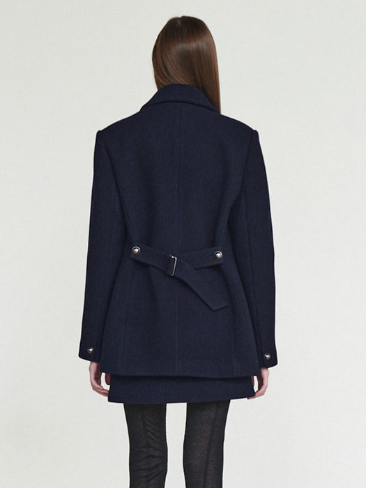 Loeuvre Wool Hourglass Jacket