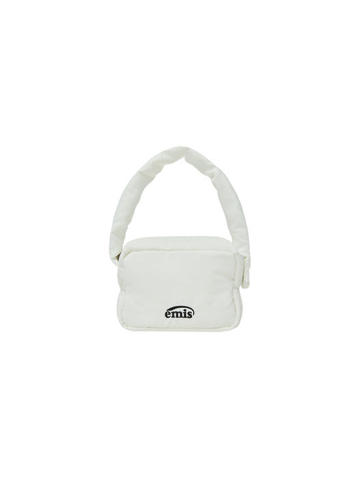 [emis] PUFFER MICRO BAG-WHITE
