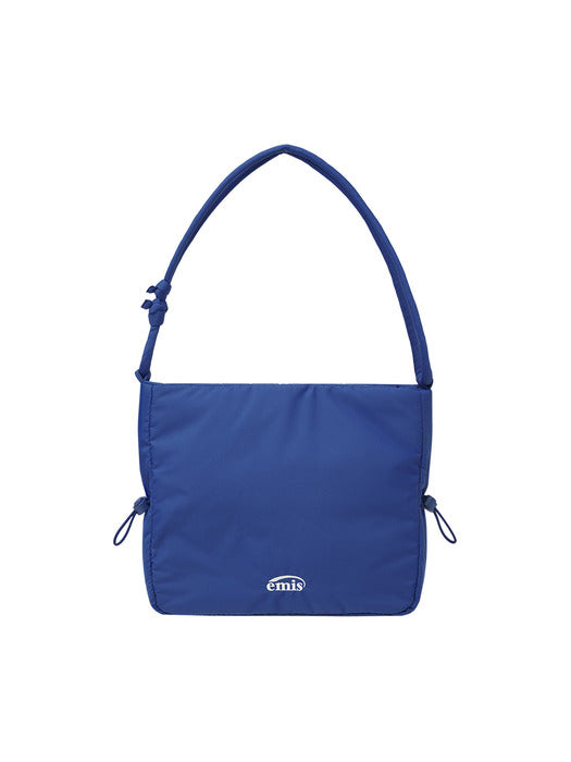 [emis] PUFFER STRING SHOULDER BAG-BLUE