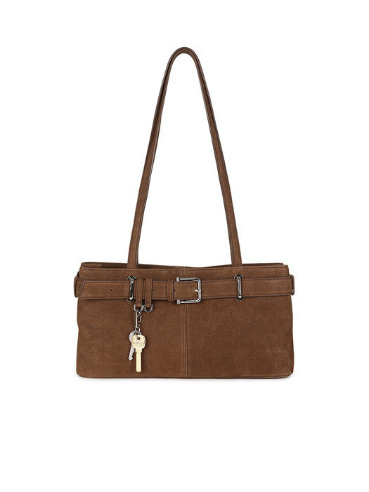 Osoi Shoulder Brocle [NUBUCK BROWN]