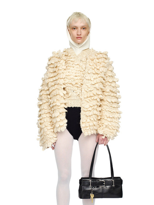 [osoi] SHOULDER BROCLE MINI [STONE BLACK]