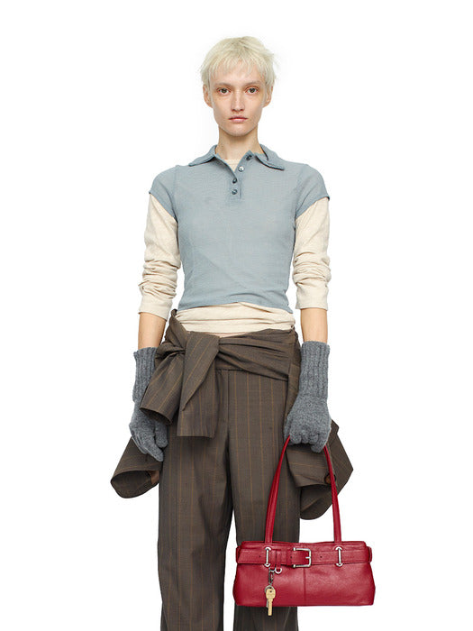 Handbags, Wallets & Cases in PLUM RED - Premium quality product image