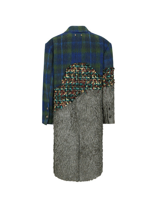 [andersson bell] PANNI CUSTOM-LIKE COAT awa656w(BLUE)