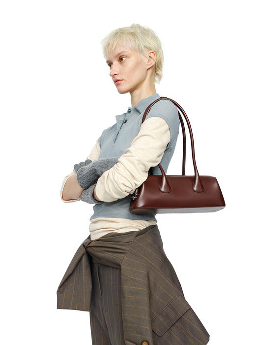 [osoi] BOAT WIDE MINI [CHOCO BROWN]