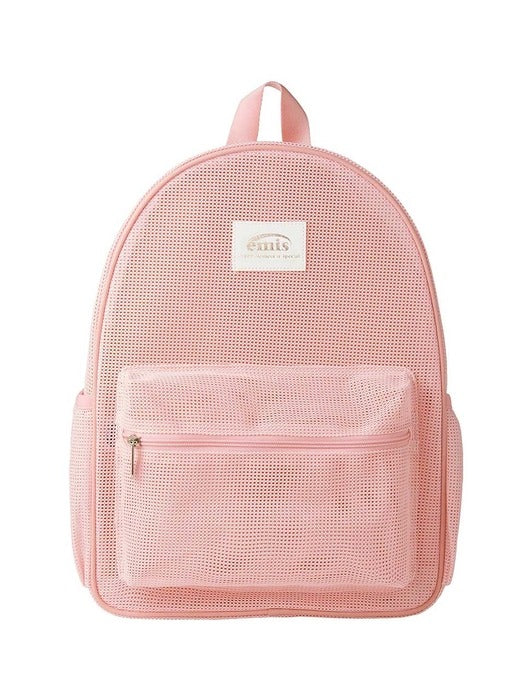 [emis] MESH BACKPACK-PINK