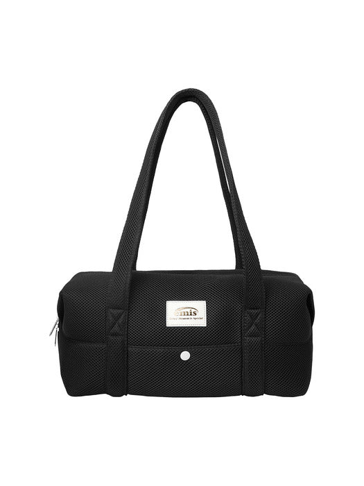 [emis] MESH MEDIUM DUFFLE BAG-BLACK