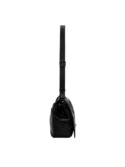 Vunque Perfec About It Flap Shoulder L (Perfec Talk About It Flap Shoulder Large) Black
