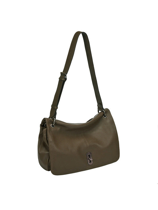 [vunque] [Highly Recommended] Perfect Talk About It Flap Shoulder L (2 Colors)