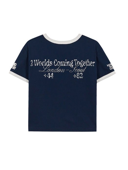 RINGER T-SHIRT_navy