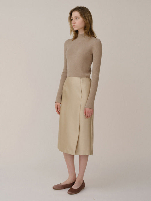 Kindersalmon Vera Satin Flat Brown-Gold