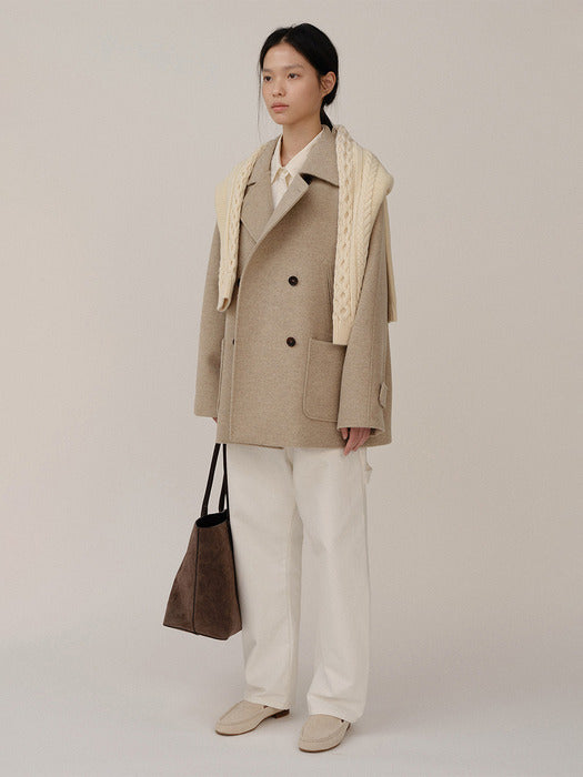 Kindersalmon Metis Half Coat Natural