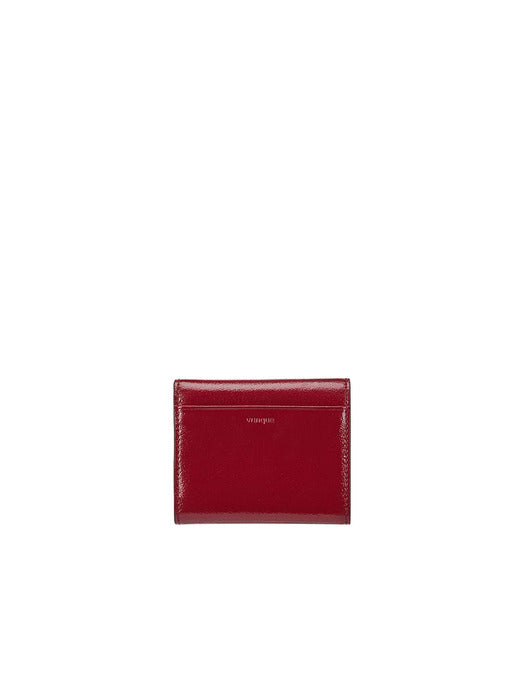 [vunque] Berry Red Occam Lune Half Wallet