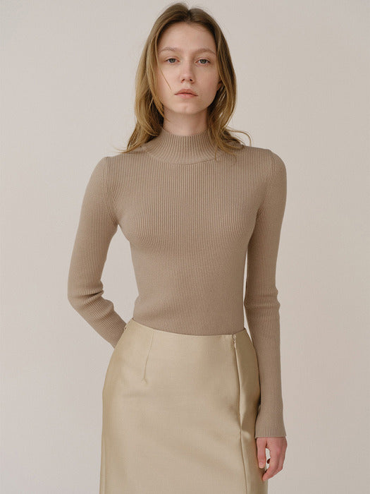 Kindersalmon Turtleneck Sand Beige