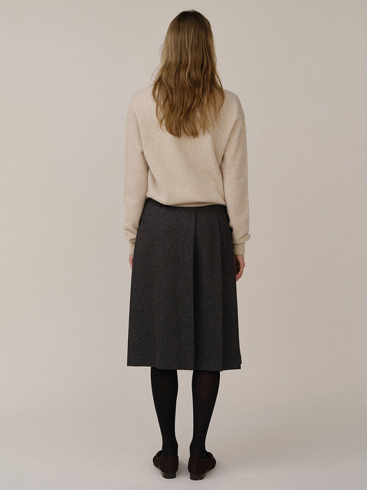 Kindersalmon Shawl Collar Pullover Mocha