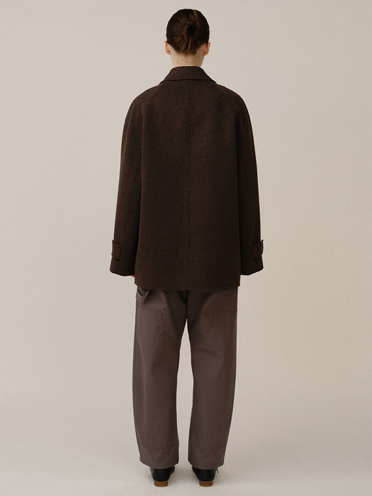 Kindersalmon Metis Half Coat Taupe