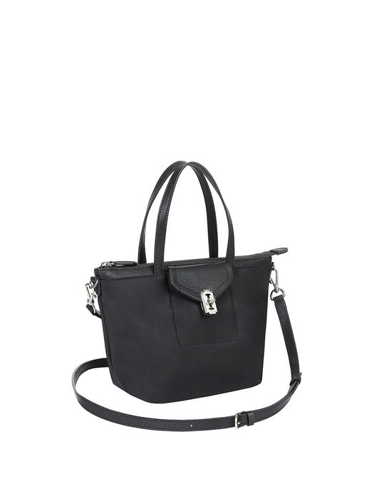 [vunque] Youthful Charm in a Compact Package: Occam Doux Youth Tote S (Small) in Black