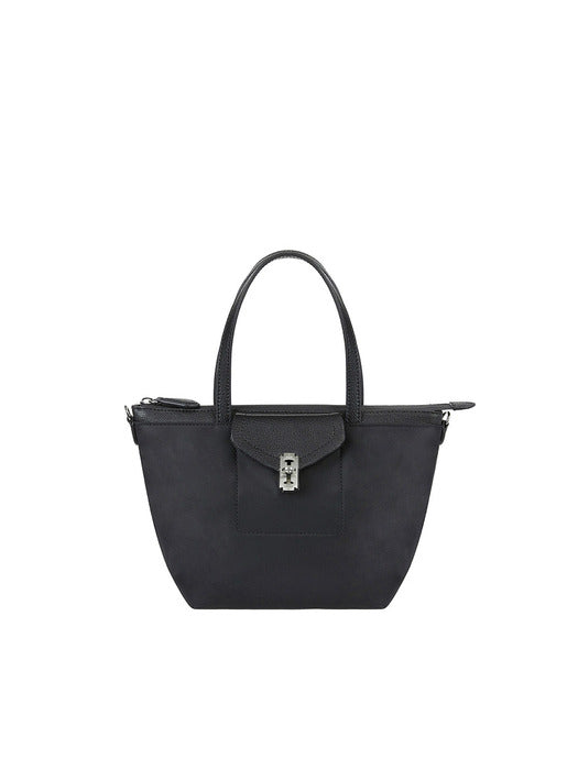 [vunque] Youthful Charm in a Compact Package: Occam Doux Youth Tote S (Small) in Black