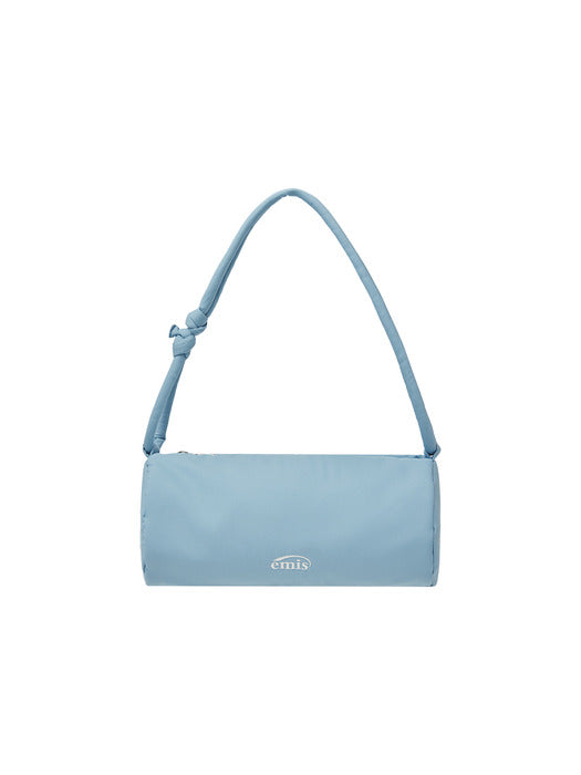[emis] PUFFER BARREL BAG-SKY BLUE