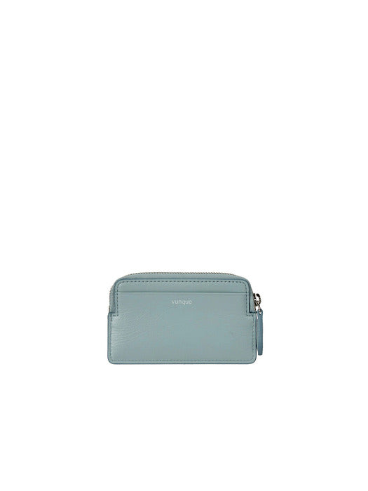 [vunque] Perfect Slim Zipper Card Wallet (Reef Green)