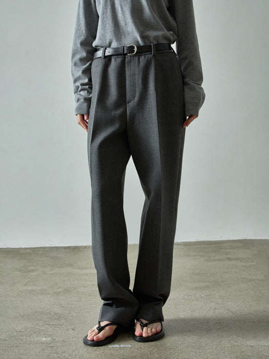 Timeless Tapered Pants - Charcoal