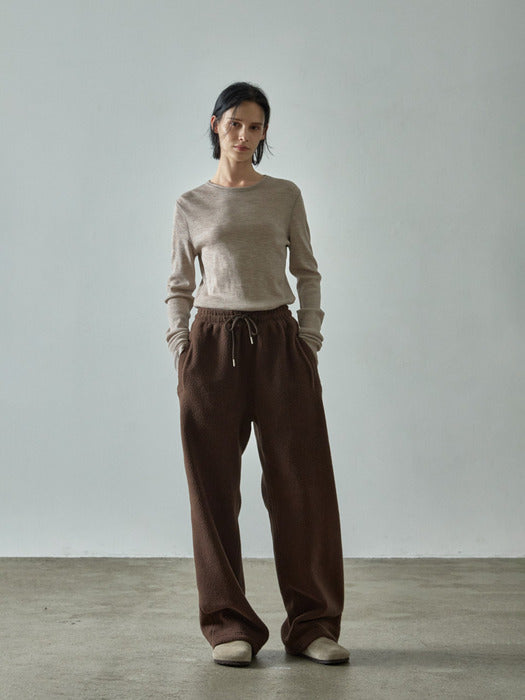 Polartec Relax Sweatpants_brown