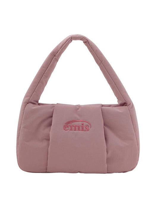 [emis] PADDED HOBO BAG-PINK