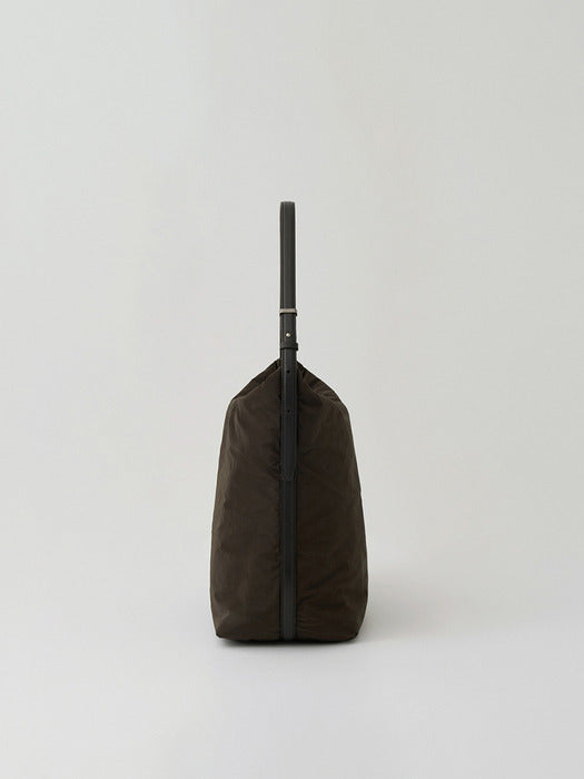 lake padded bag (deep brown)