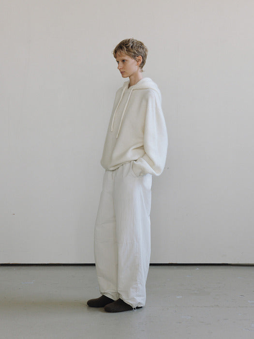 [moia] hooded sweater (ivory)