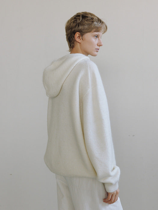 [moia] hooded sweater (ivory)