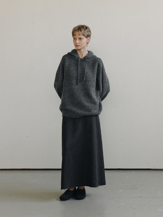 [moia] hooded sweater (charcoal)