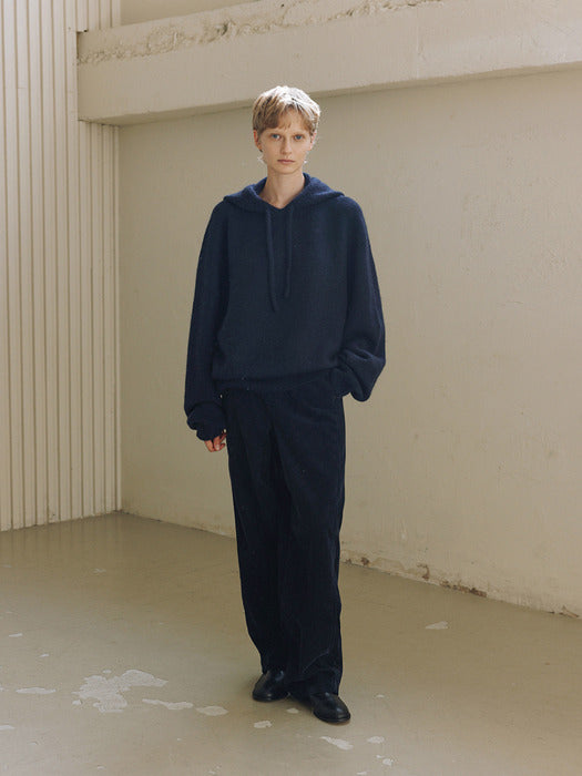 [moia] hooded sweater (navy)