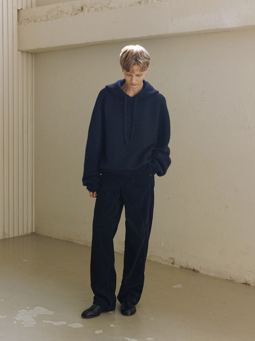 [moia] hooded sweater (navy)