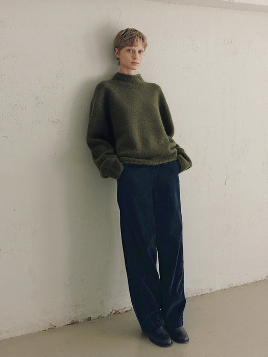 [moia] corduroy denim pants (navy)