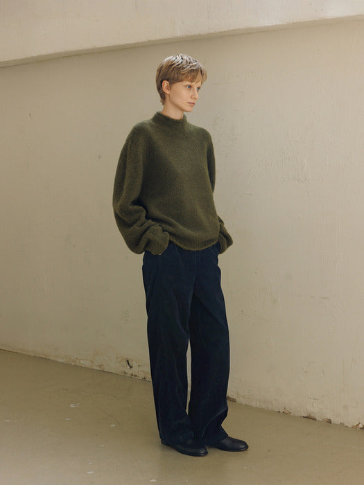 [moia] corduroy denim pants (navy)