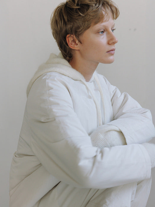 [moia] padded string pants (ivory)