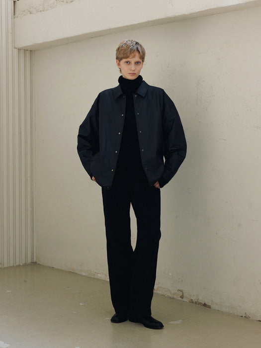 [moia] wind padded jumper (black)