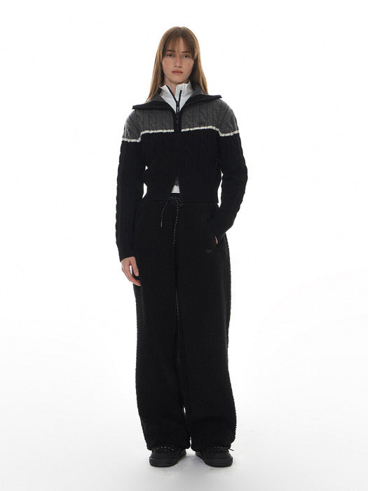 [grove] 24Wt Jay Knit Zip-UP