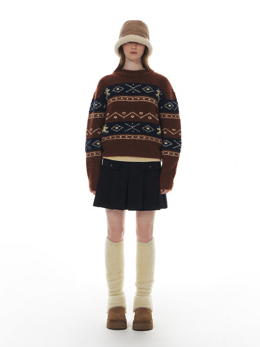 [grove] 24Wt Oslo Boucle Knit (3Color)