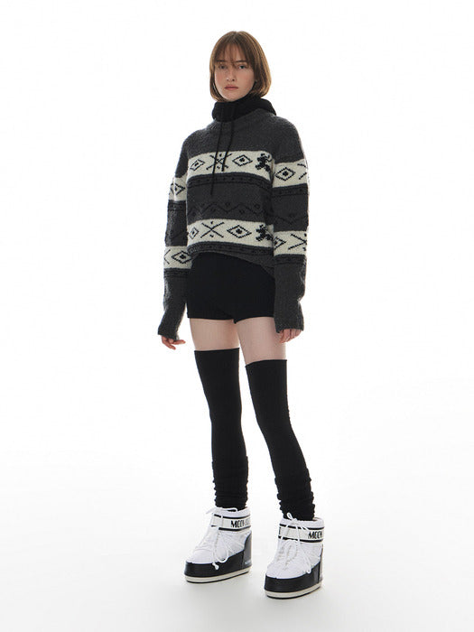 [grove] 24Wt Oslo Boucle Knit (3Color)