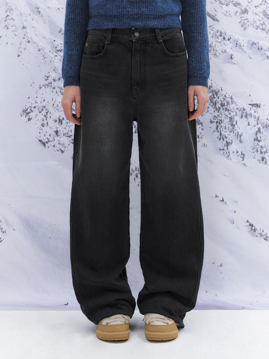 24WT HEIVE DENIM PANTS (CHARCOAL)