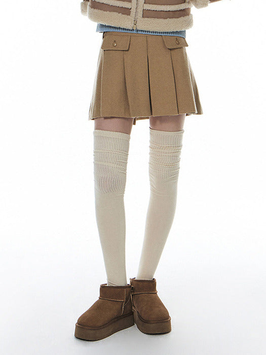 Grove 24Wt Boton Pleats Skirt
